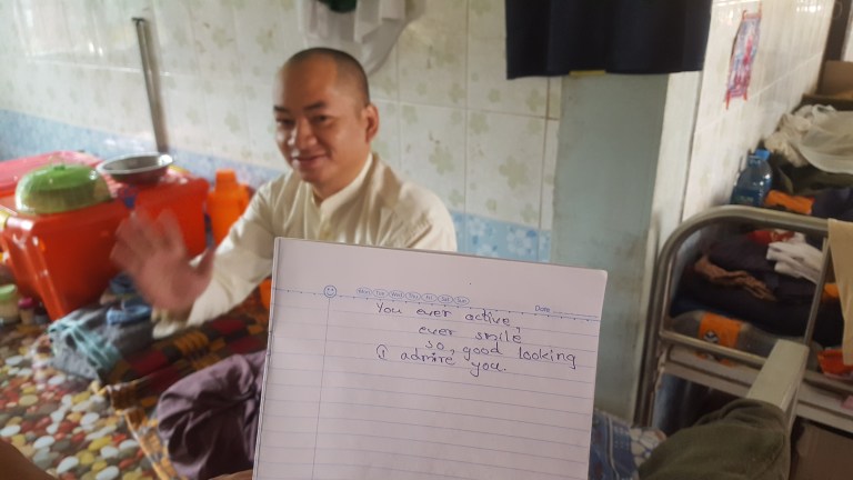 Un messaggio d'affetto